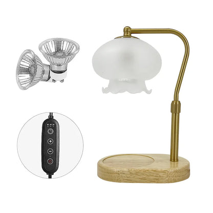 Lampe chauffe-bougie "Matin à Florence"